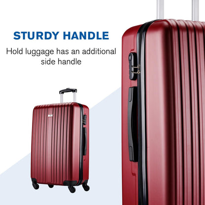 Trolley Set 2pcs Red