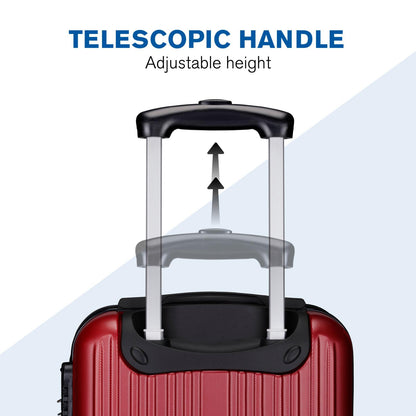 Trolley Set 2pcs Red