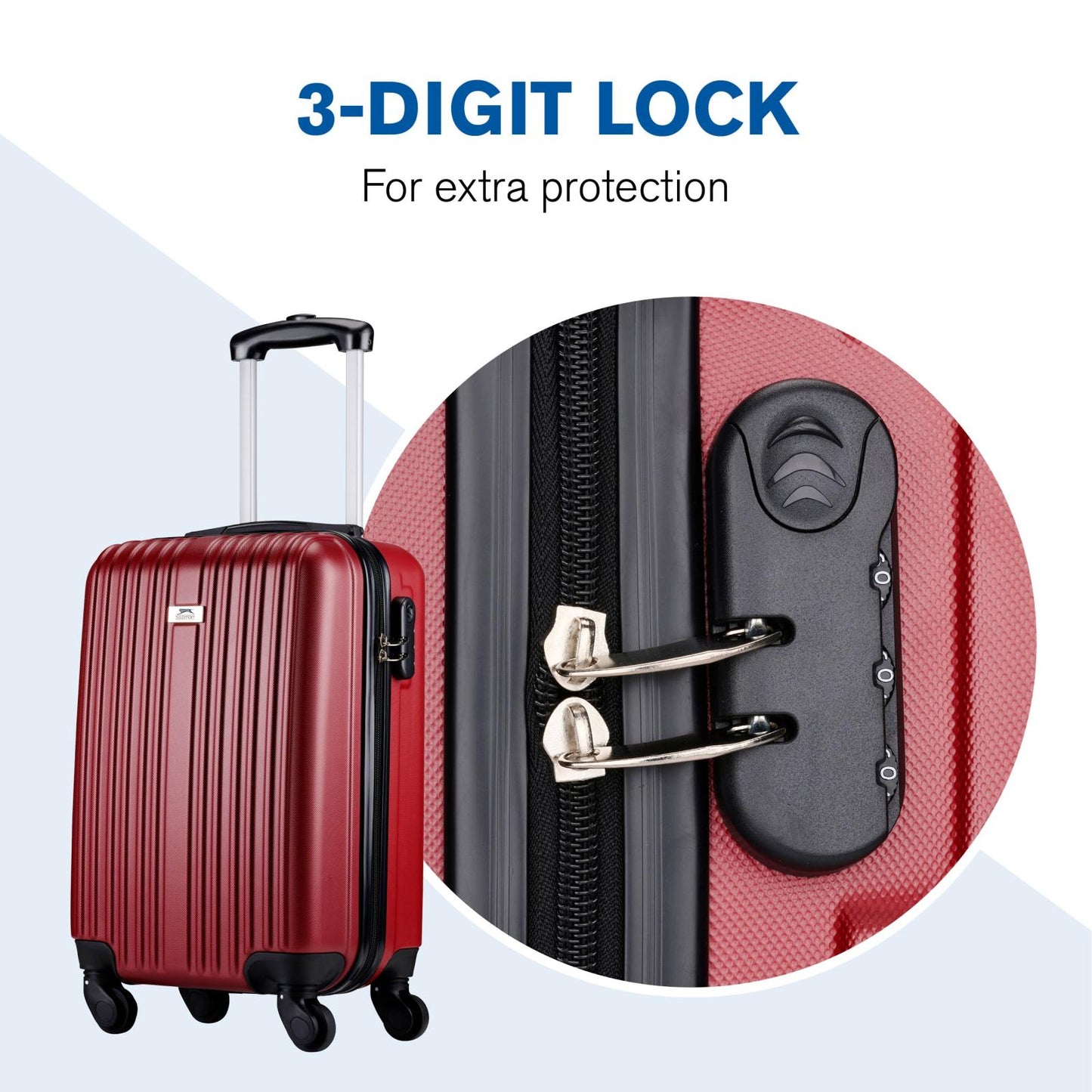 Trolley Set 2pcs Red
