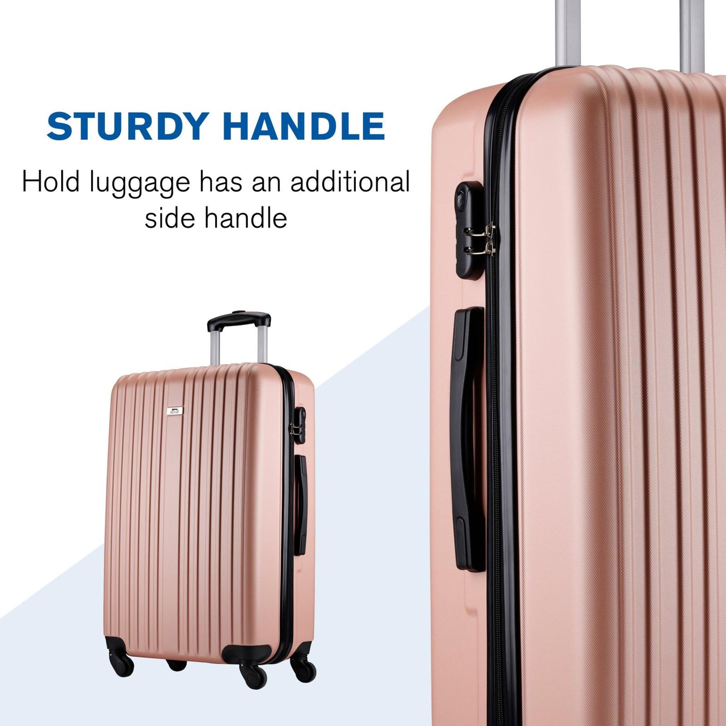 Trolley Set 2pc Rose Gold