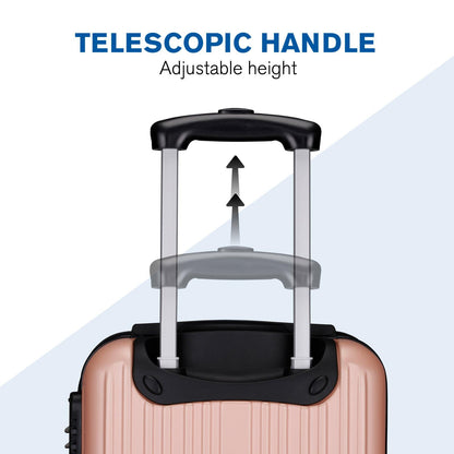 Trolley Set 2pc Rose Gold