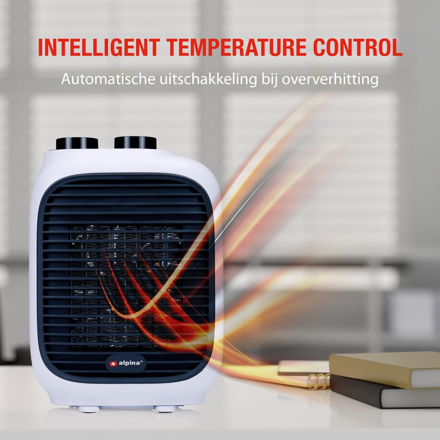 Portable heater 230V 1500W PTC
