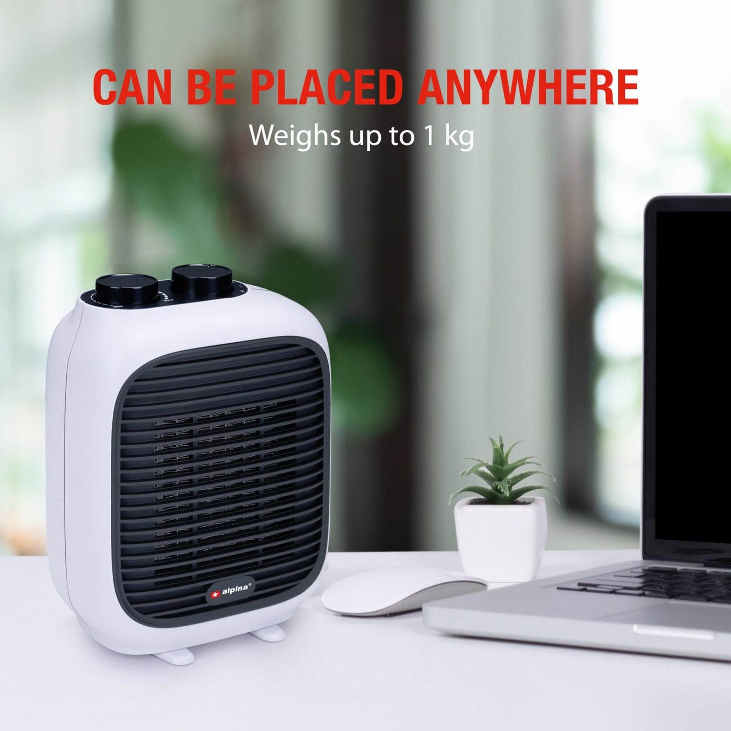 Portable heater 230V 1500W PTC