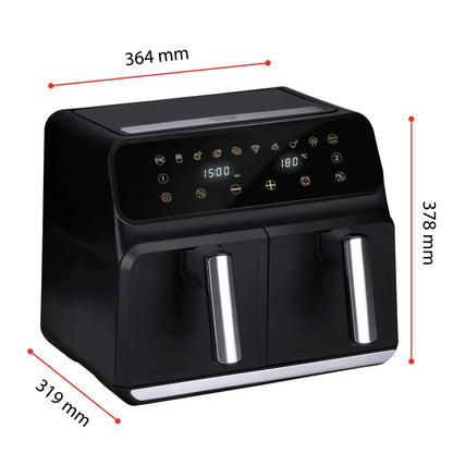 Double airfryer 8L 230V 1700W