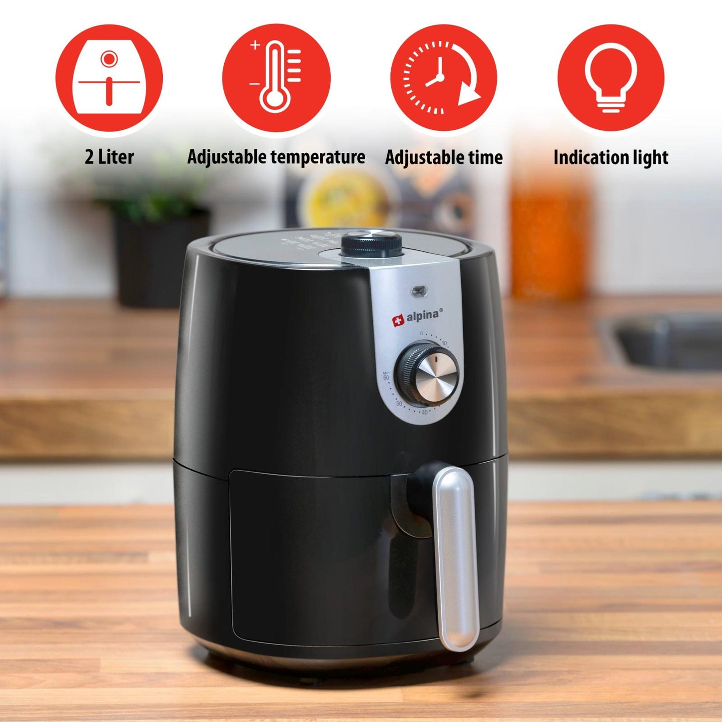 Air Fryer 230V 2L 900W