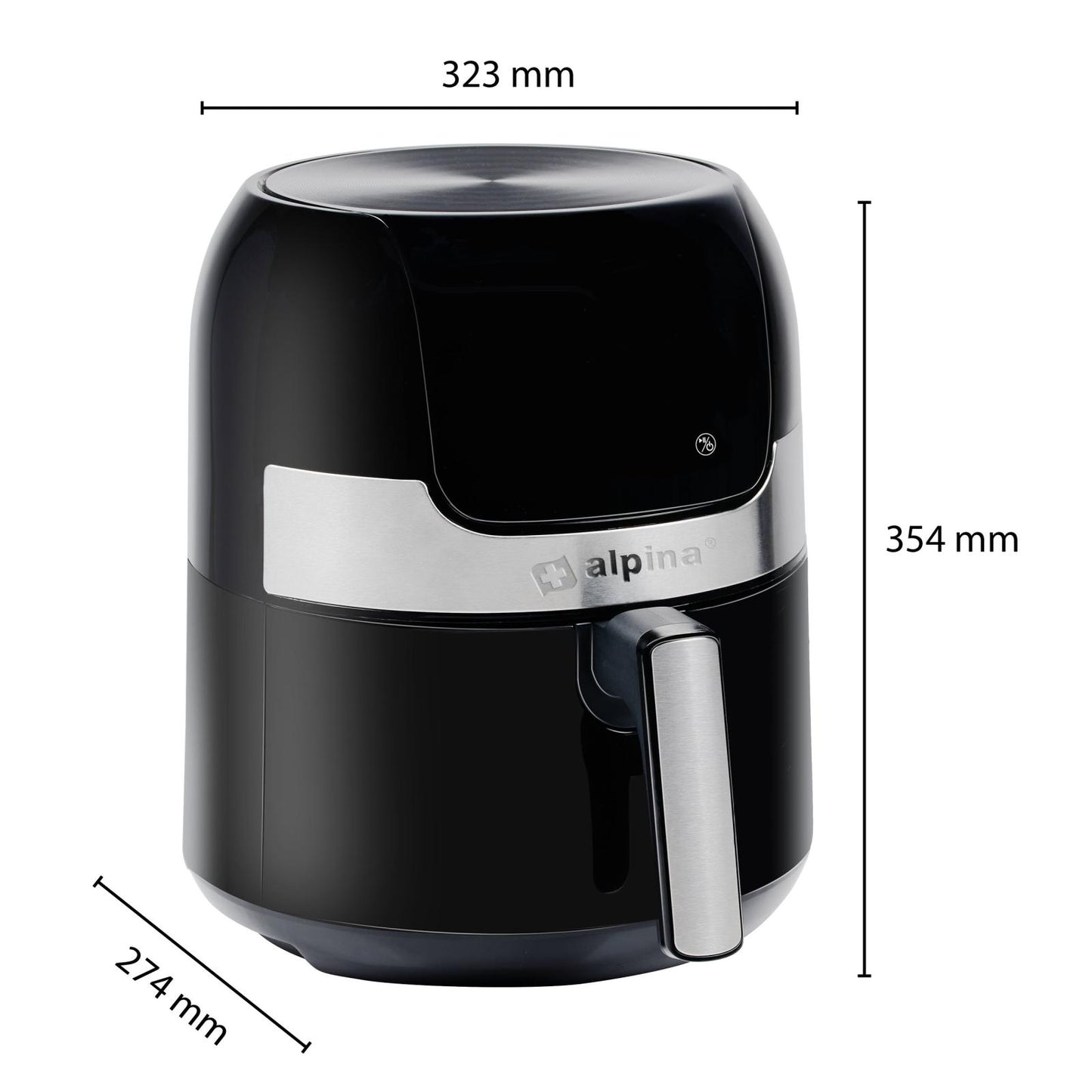 Air Fryer 230V 3.5L 1400W digital