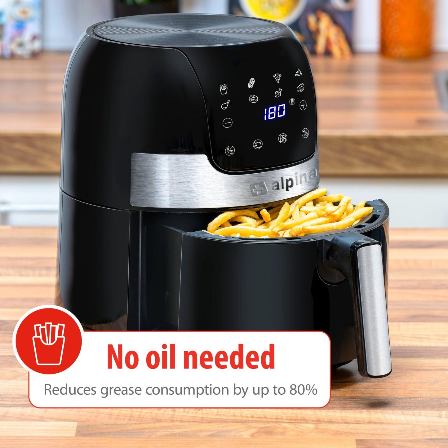 Air Fryer 230V 3.5L 1400W digital