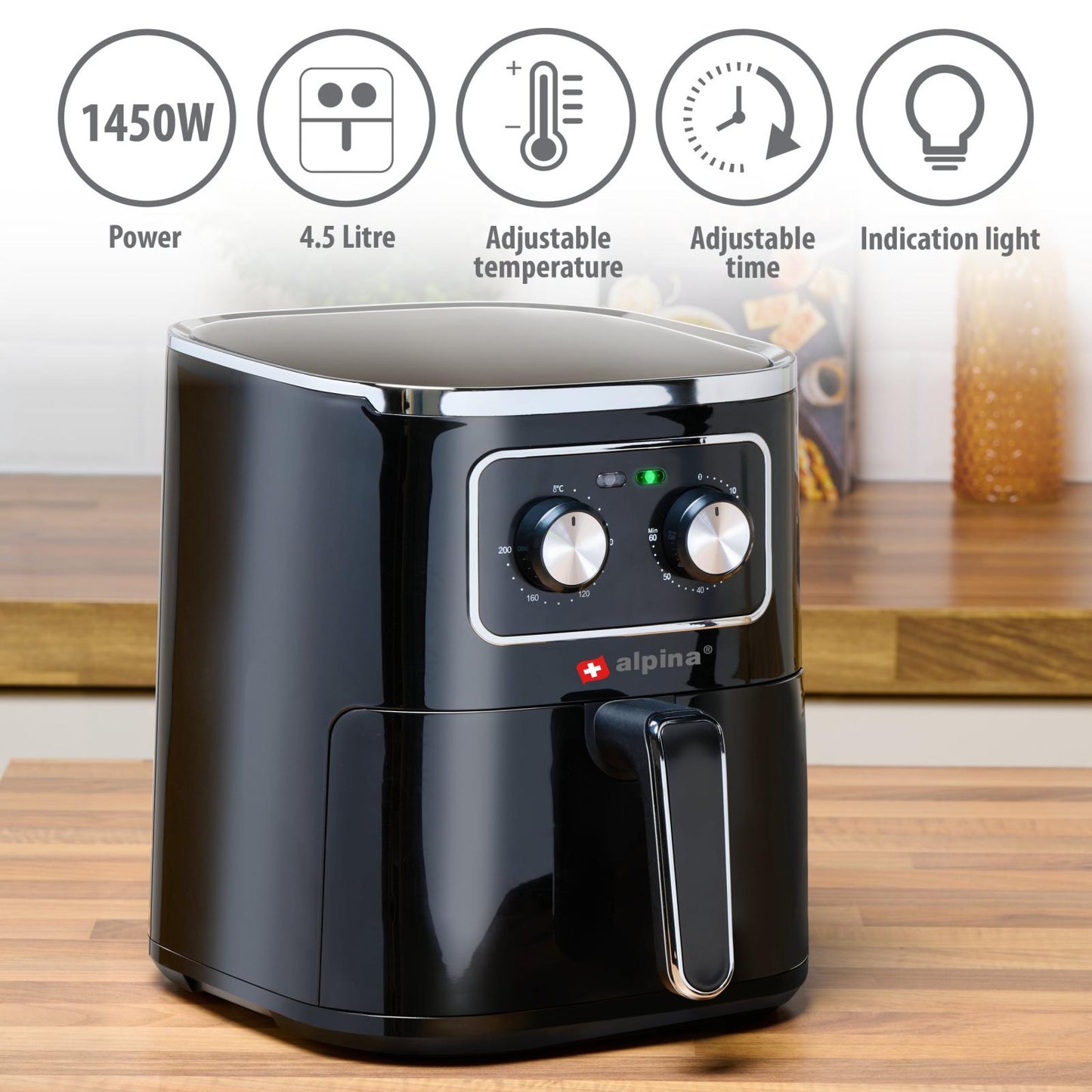 Air Fryer 230V 4.5L 1450W