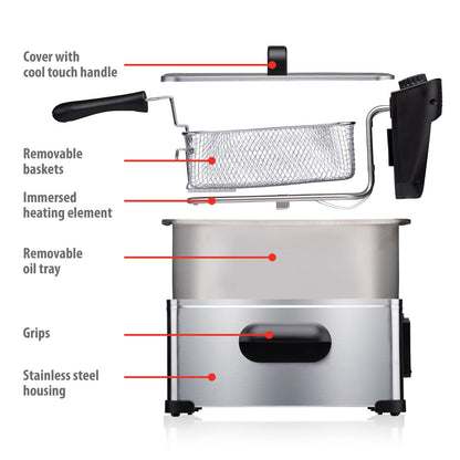 Deep fryer 3L 2000W