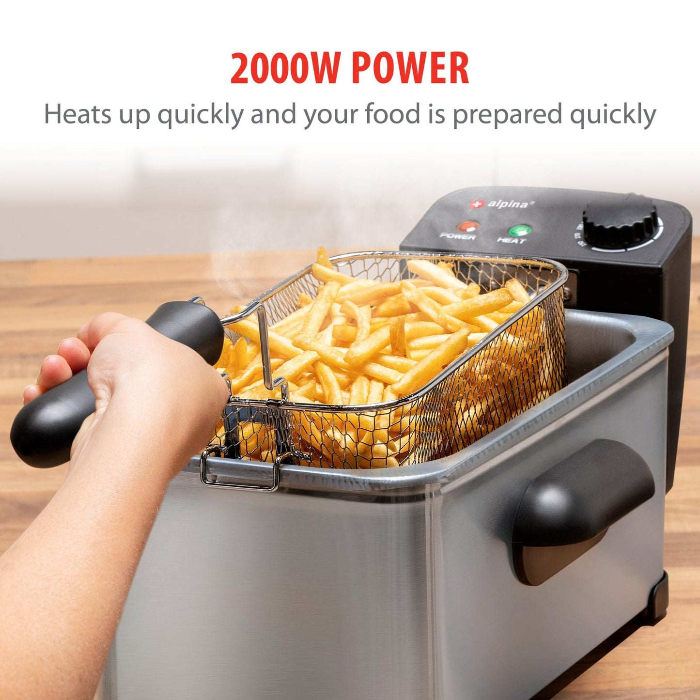 Deep fryer 3L 2000W