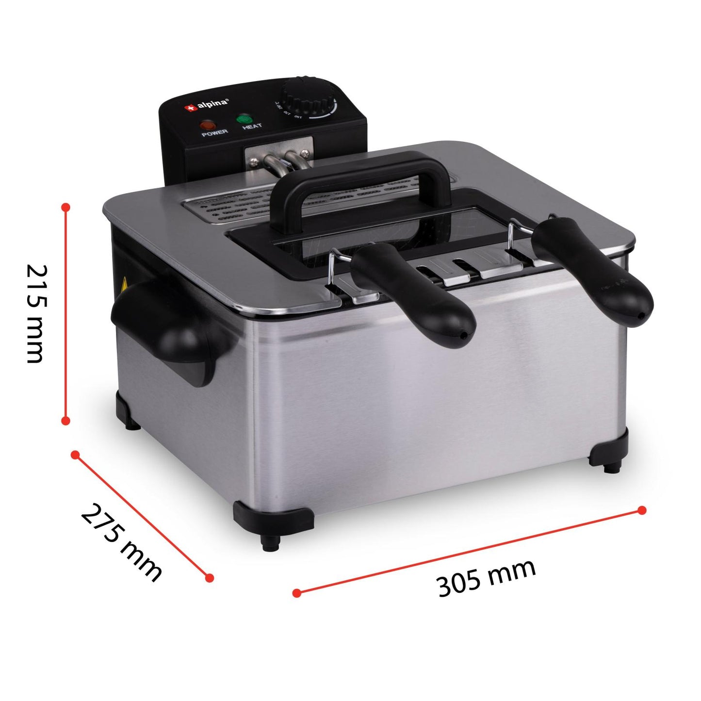 Deep fryer 5L 2000W