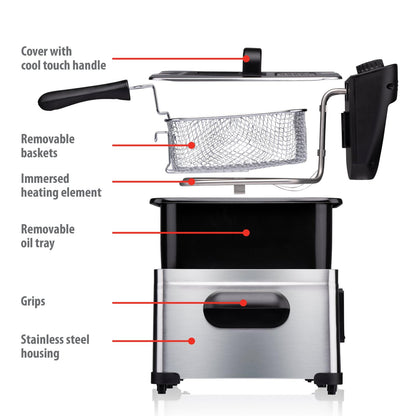 Deep fryer 5L 2000W