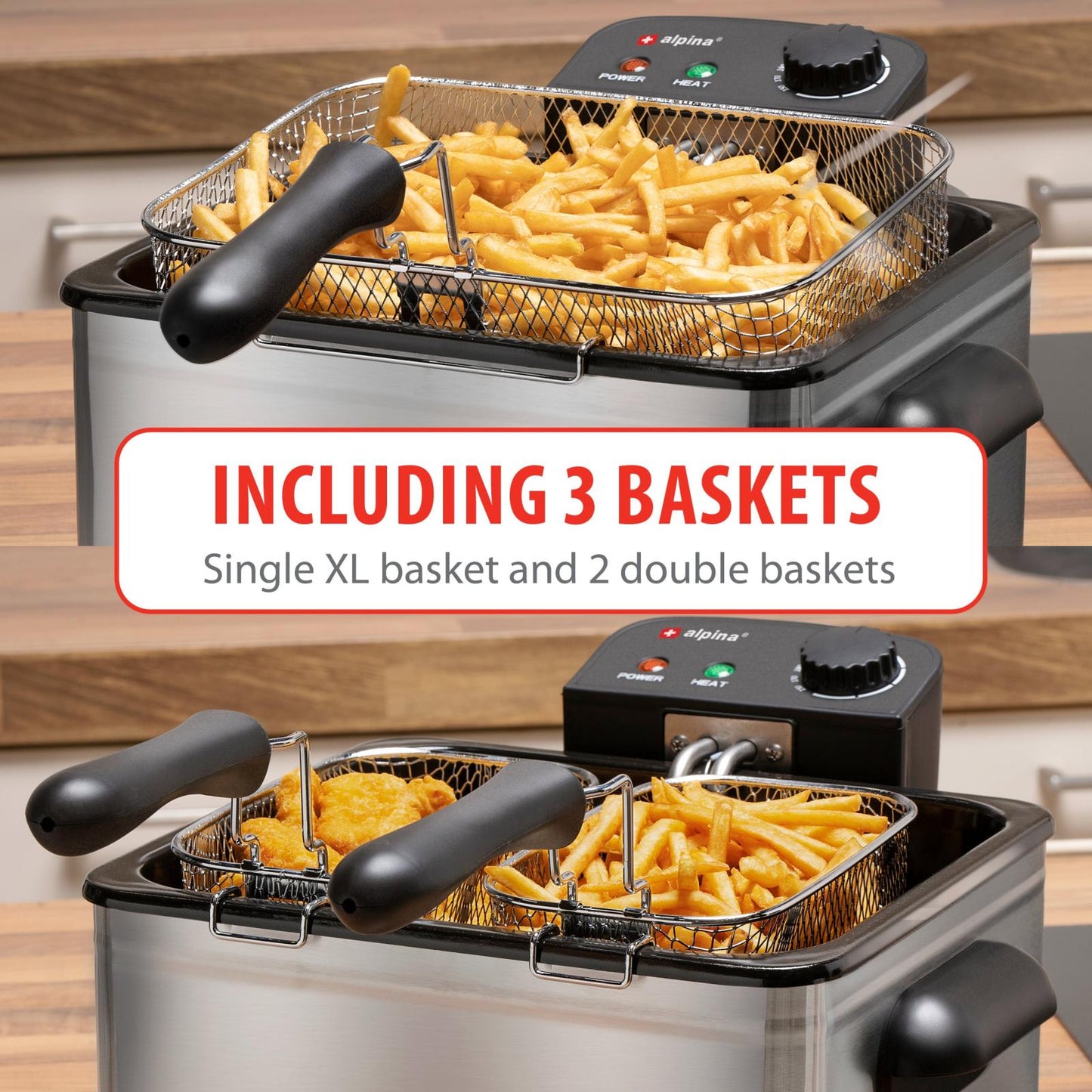 Deep fryer 5L 2000W