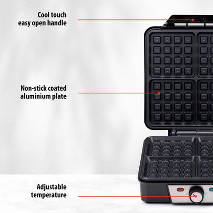 Waffle maker 230V 1200W