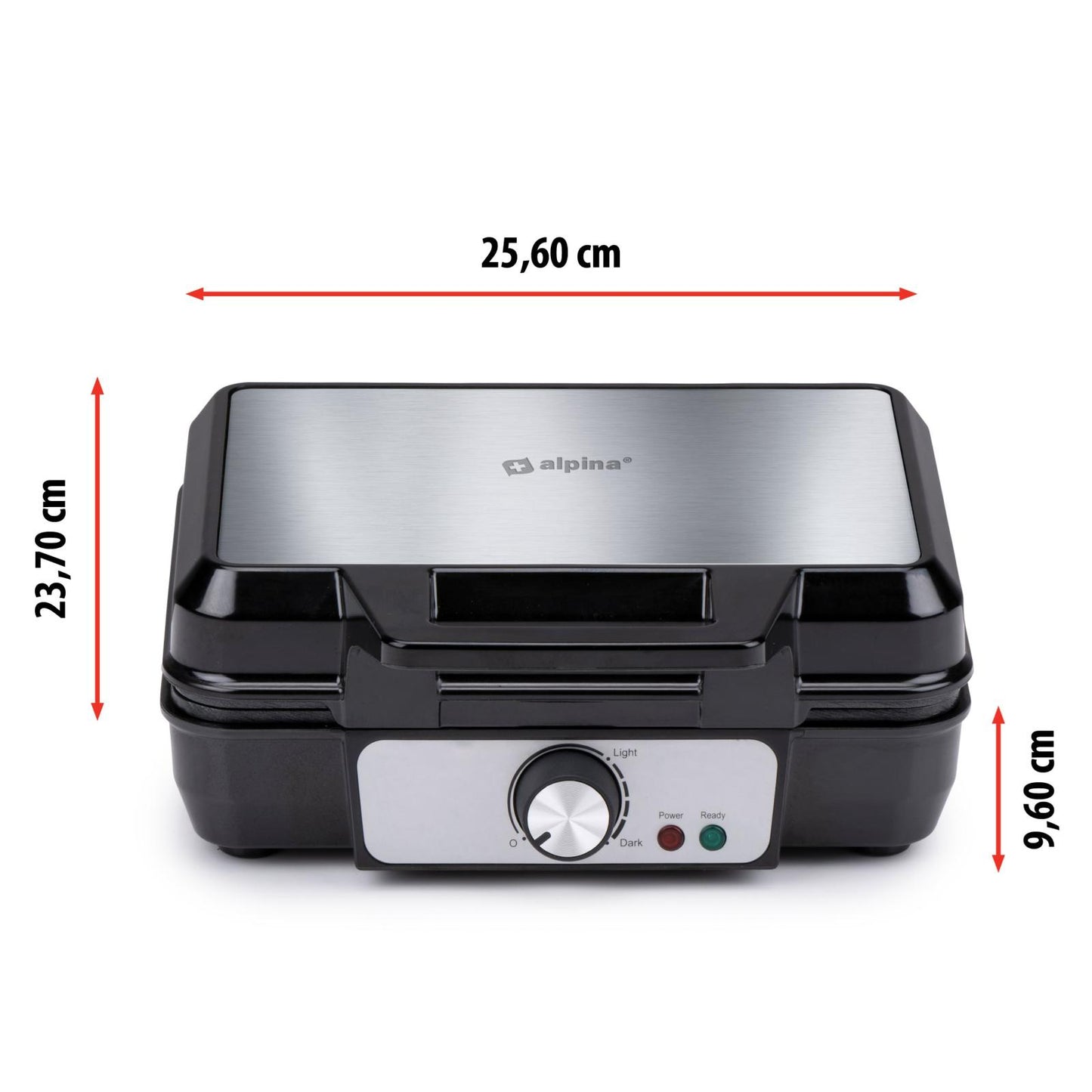 Waffle maker 230V 1000W