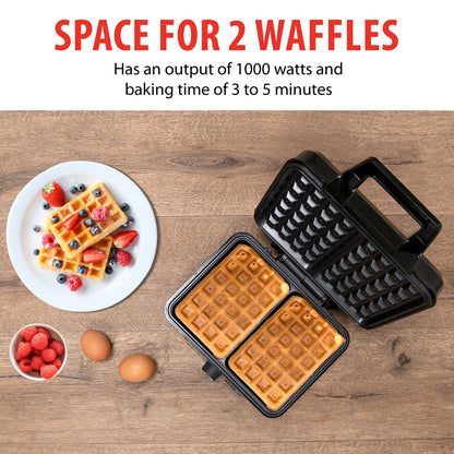 Waffle maker 230V 1000W
