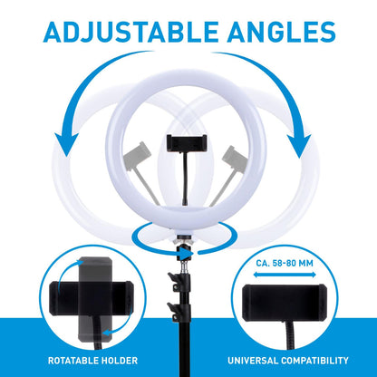 Ringlight stand ⌀12" 120 LEDs