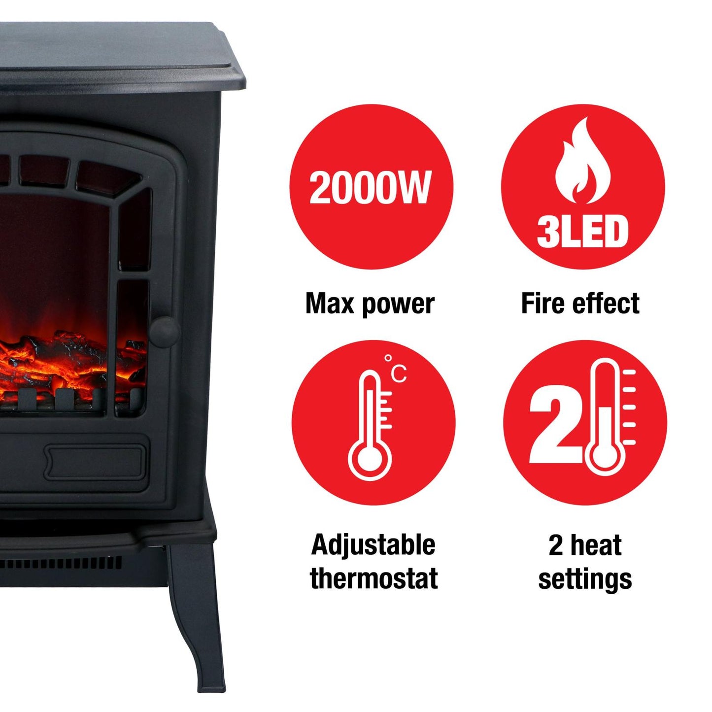 Heater Torino LED 2000W