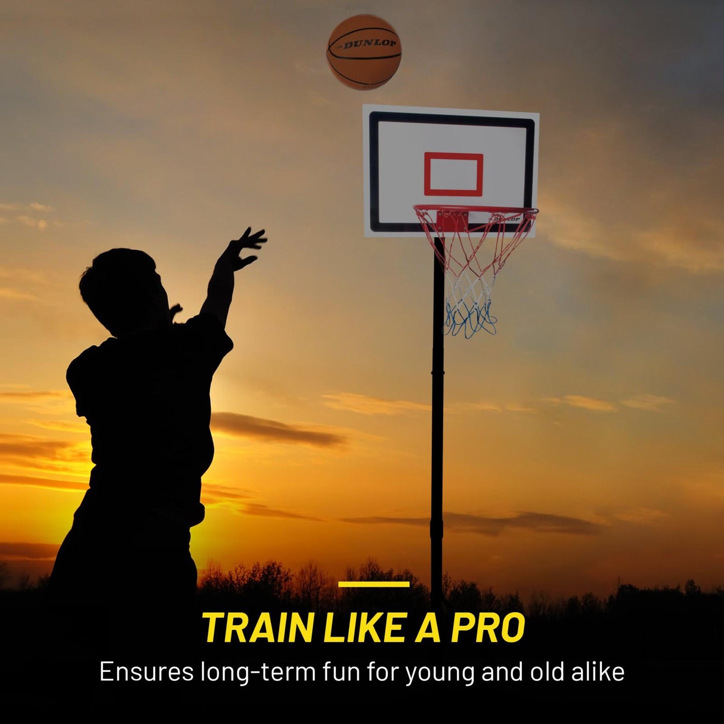 Basketballset 165-205cm MT 3pc