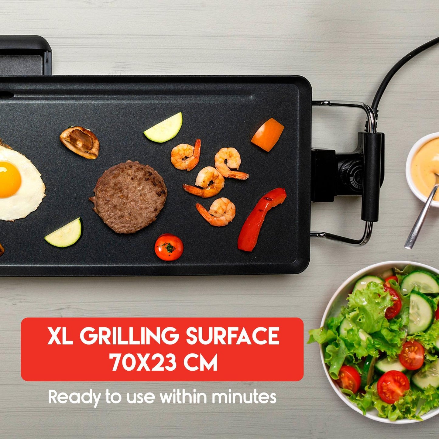 Grill teppanyaki 230V 2000W