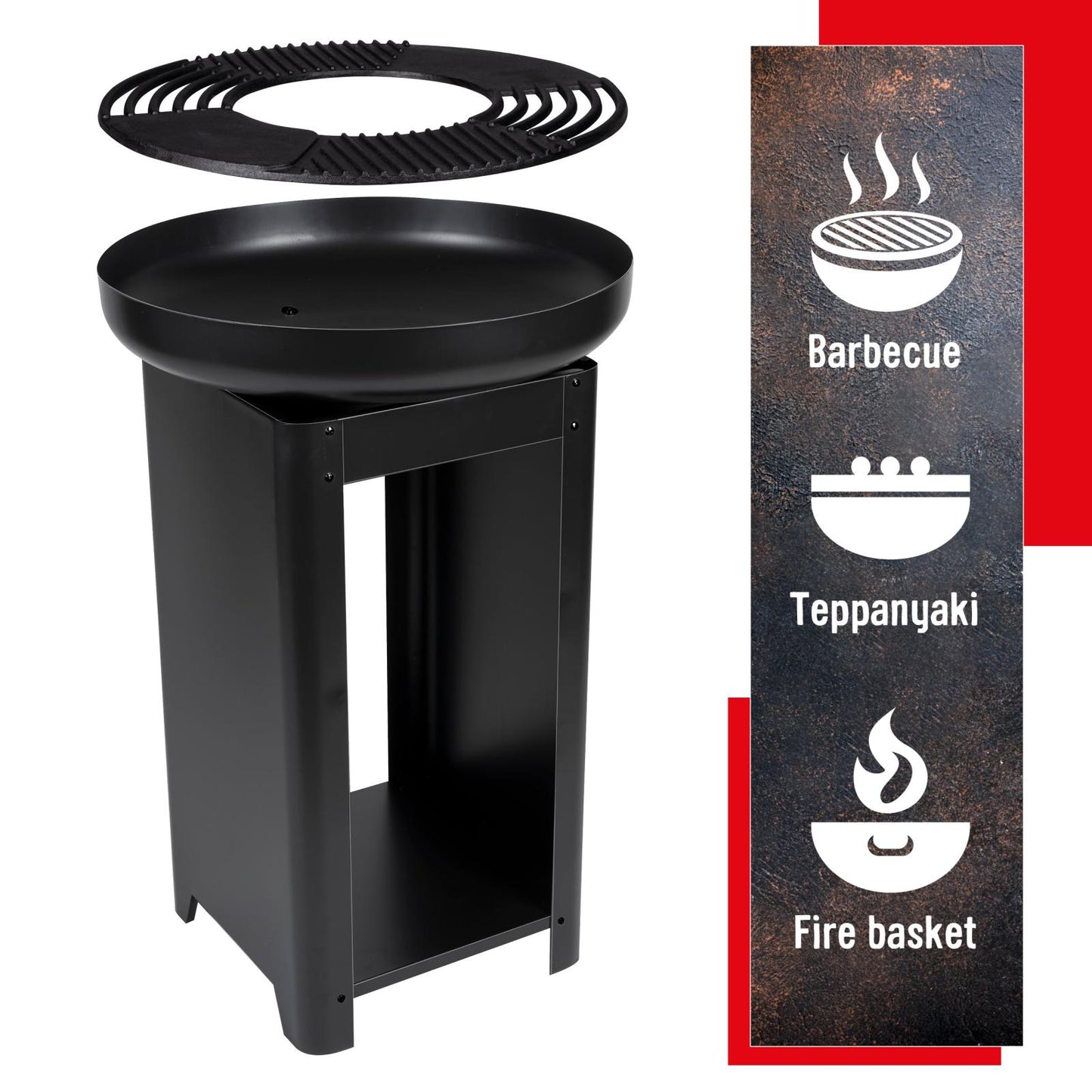 BBQ teppanyaki and firepit in 1