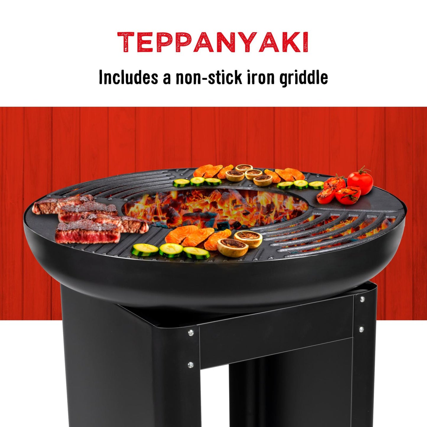 BBQ teppanyaki and firepit in 1