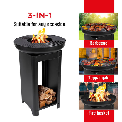 BBQ teppanyaki and firepit in 1