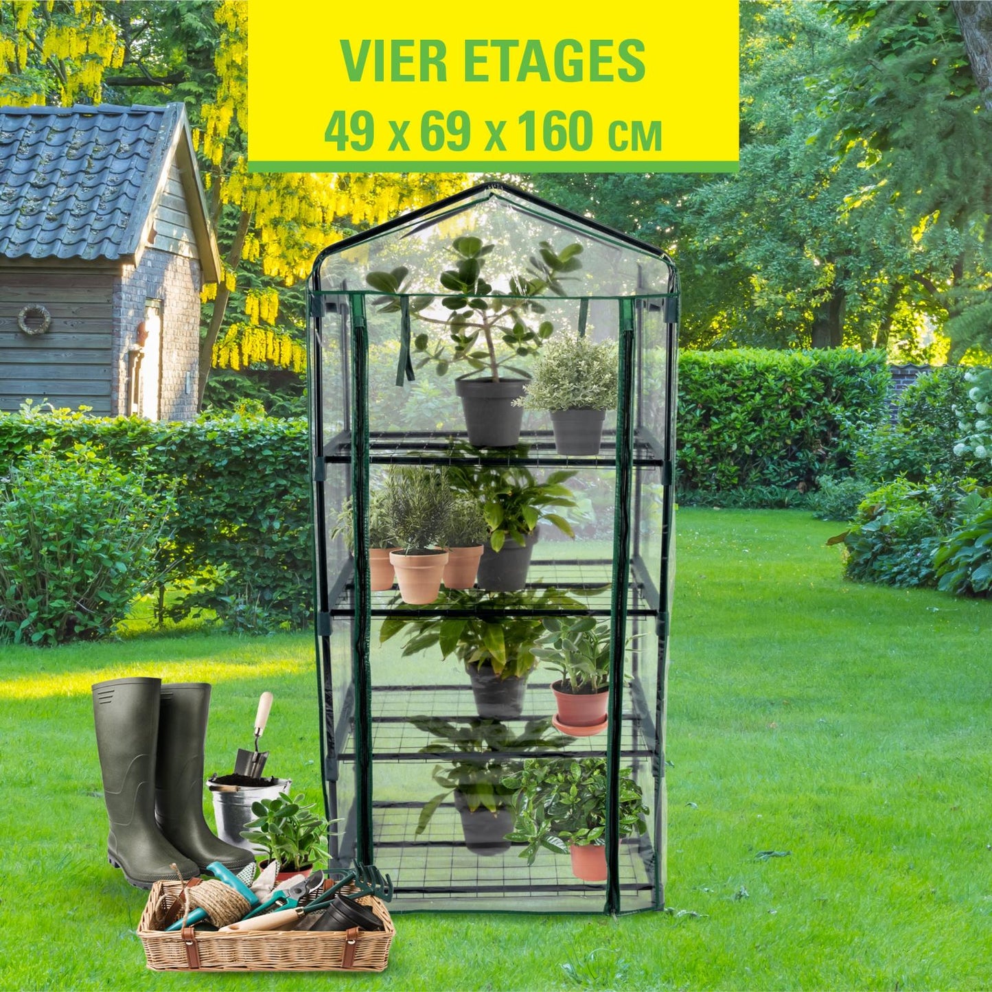Greenhouse 4L, 69x49x160cm