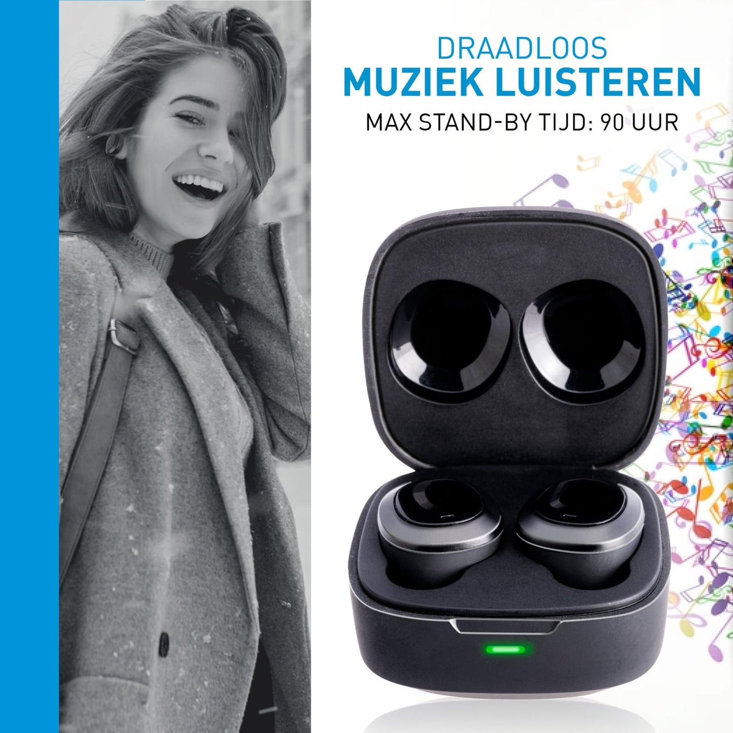 Earbuds TWS 300mAh BT