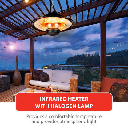 Heater halogen lamp 1500W