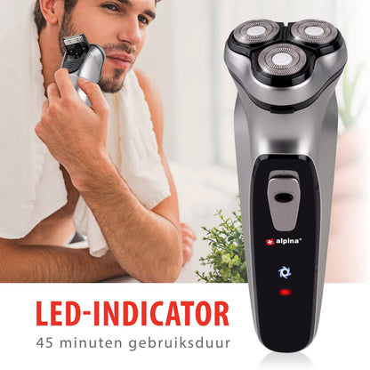 Shaver 3head B/O rechargable