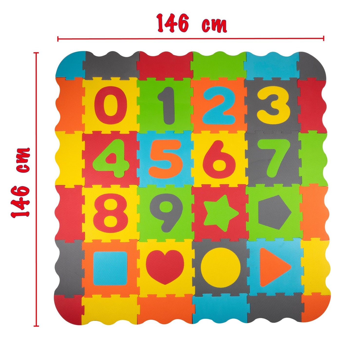 Ball pit foam playset 93pcs