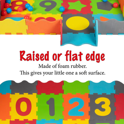 Ball pit foam playset 93pcs
