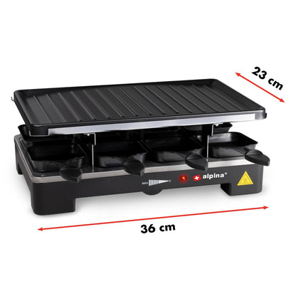 Raclette Gril 1200-1400W