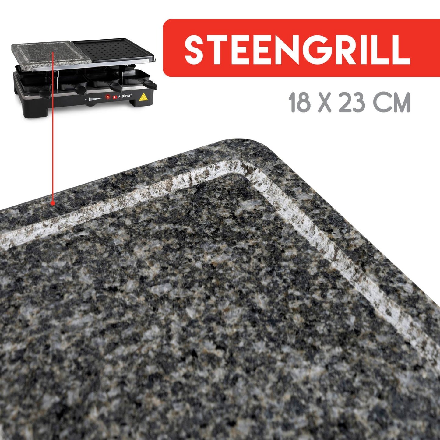 Grill raclette/stone