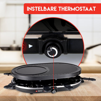 Raclette grill gourmet ABS