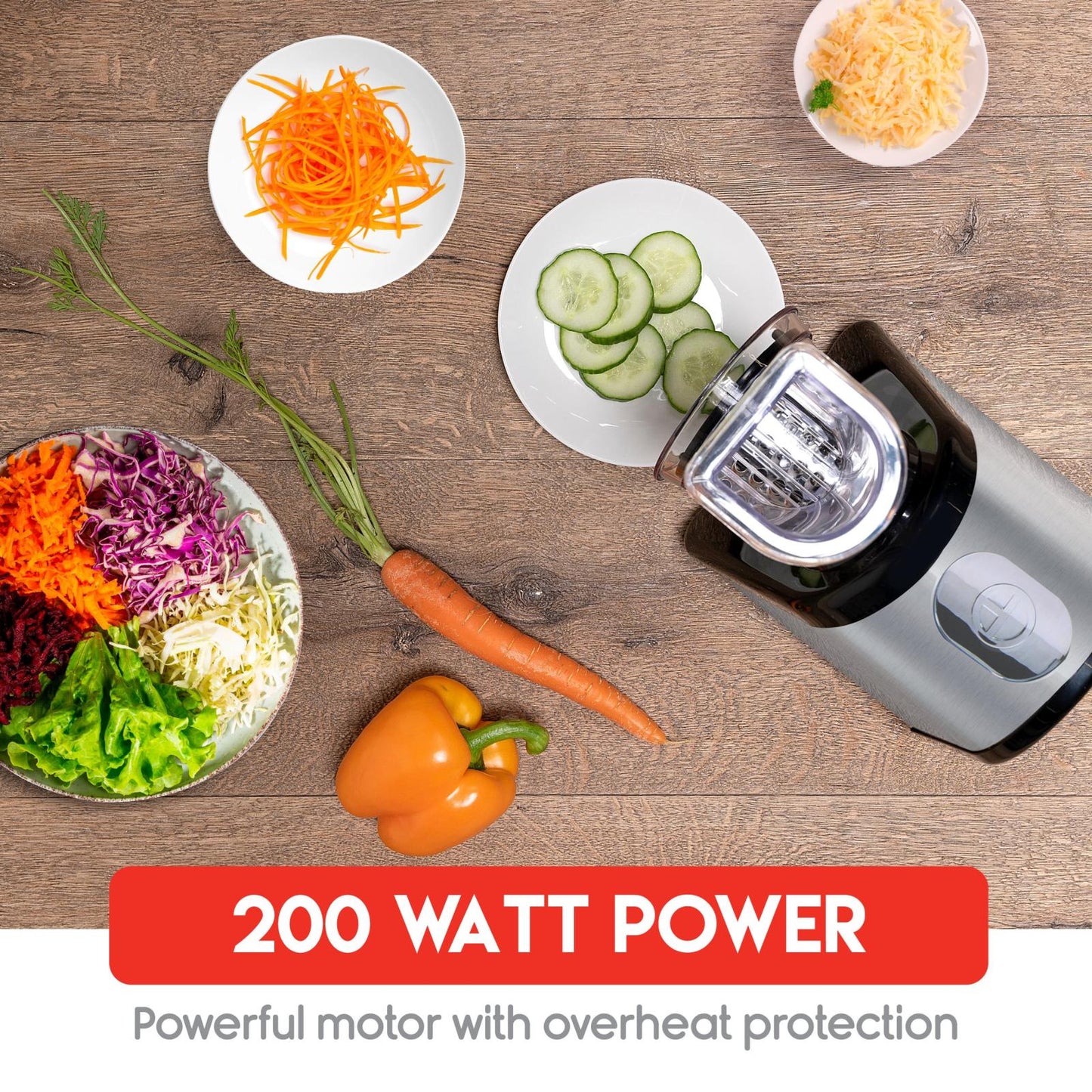 Vegetable slicer 230V 200W