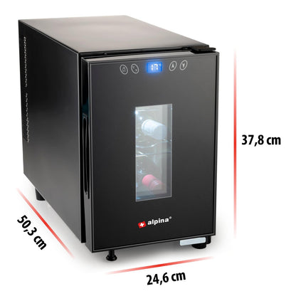 Cooler bottle 230V 17L 6bottles