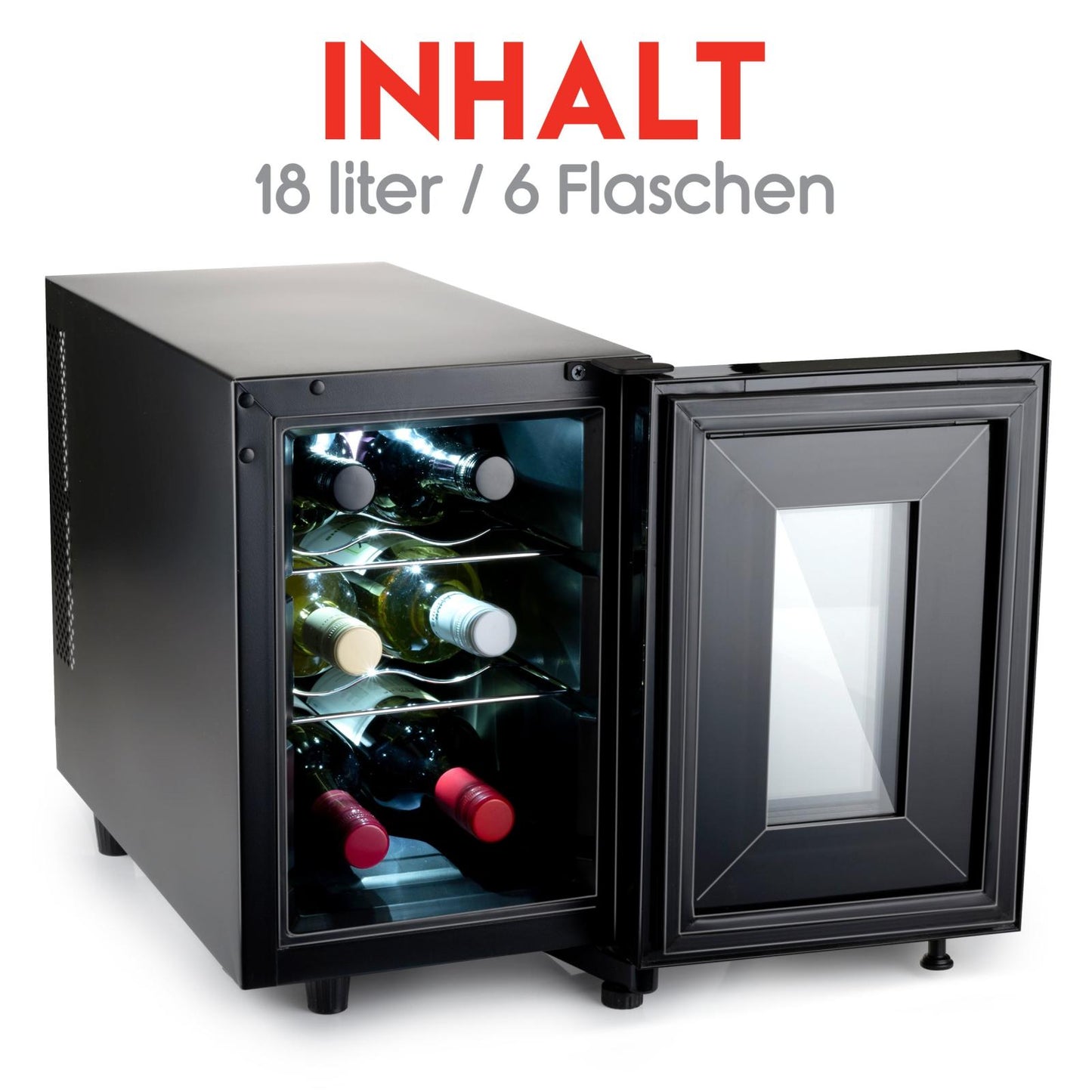 Cooler bottle 230V 17L 6bottles