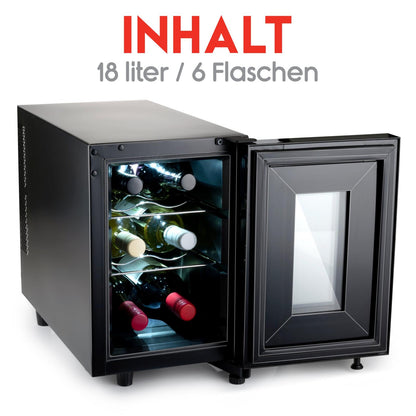 Cooler bottle 230V 17L 6bottles
