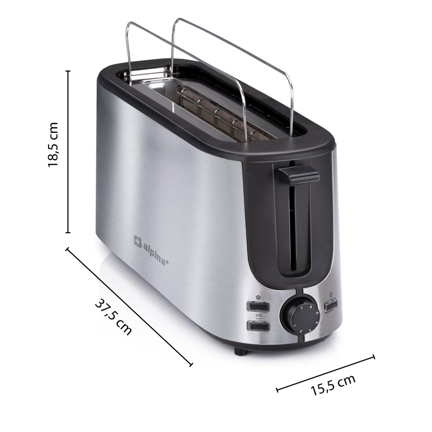 Toaster 230V SS 1000W