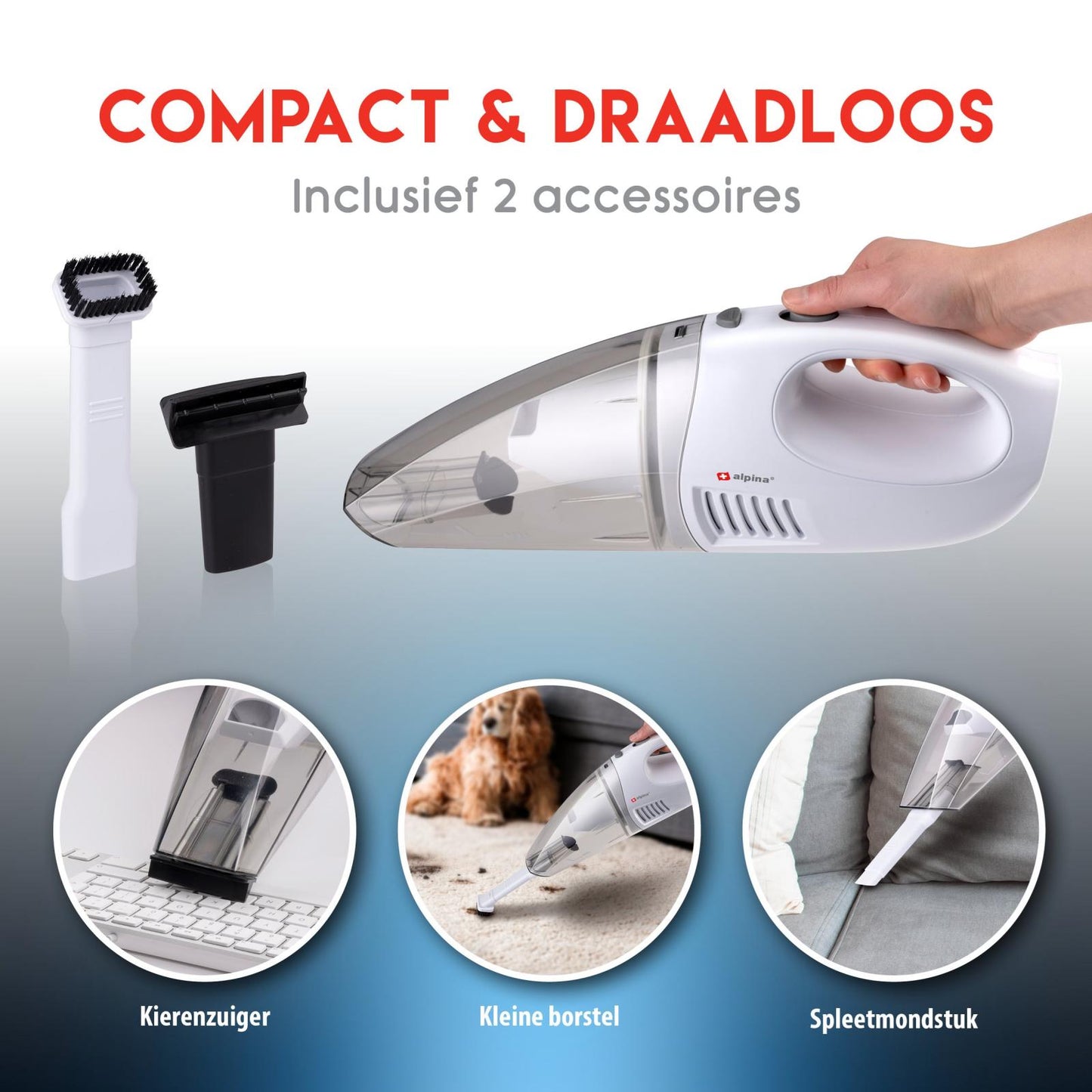 Vacuum Cleaner Handheld 8V