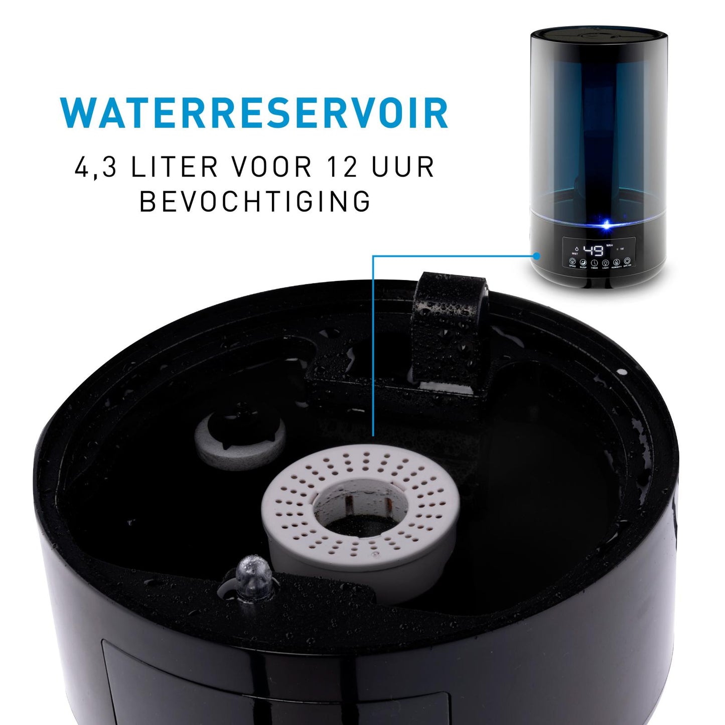 Humidifier air 4,3L