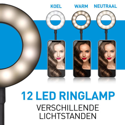 Selfie studio 2in1 24 LED
